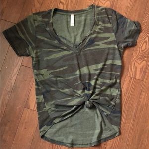 Camouflage tee